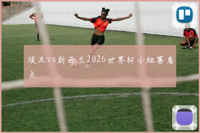 埃及vs新西兰2026世界杯小组赛看点